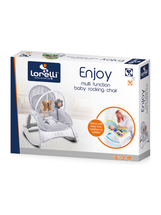 Lorelli Electric Baby Relax Enjoy with Music and Vibration Tender Blue Fun