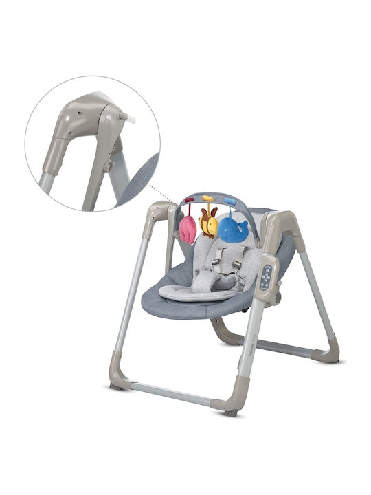 Inglesina Electric Baby Relax Swing Wave with Music Pepper for Child up to 9kg