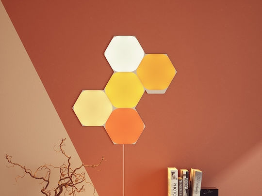 Nanoleaf Shapes Hexagons Smarter Decorative Lamp Hexagon Multicolour