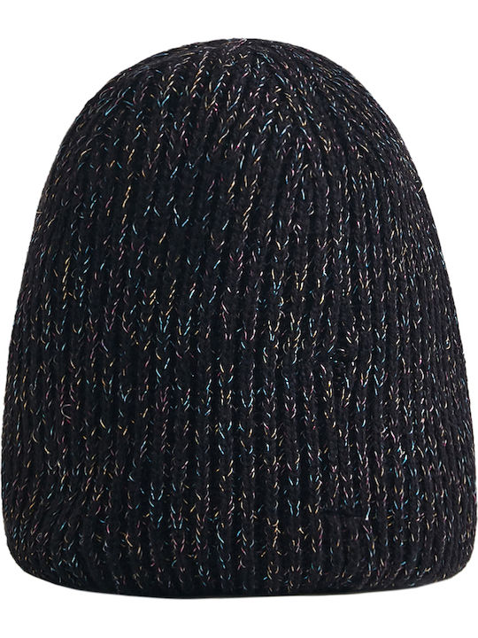Beanie Frauen Beanie mit Rippstrick in Schwarz Farbe