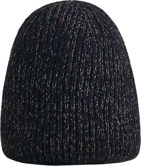 Beanie Frauen Beanie mit Rippstrick in Schwarz Farbe