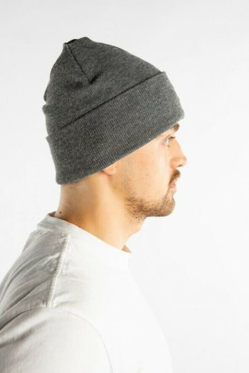 Batwing Beanie Männer Beanie Gestrickt in Gray Farbe