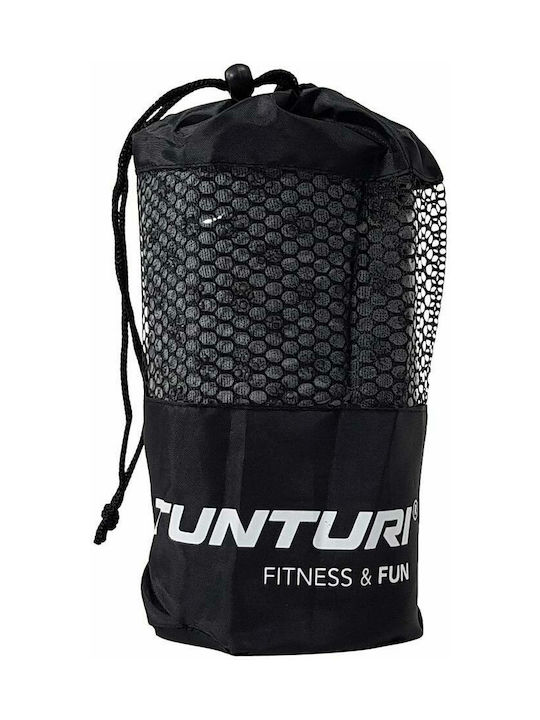 Tunturi Gray Gym Towel with Carrying Case 180x63cm