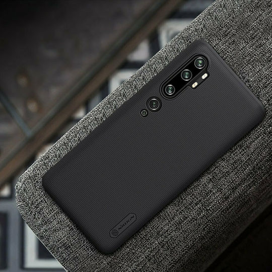 Nillkin Super Frosted Задна корица Пластмаса Черен (Xiaomi Mi Note 10 / Mi Note 10 Pro)