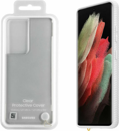 Samsung Back Cover Silicone 1.4mm White (Galaxy S21 Ultra)