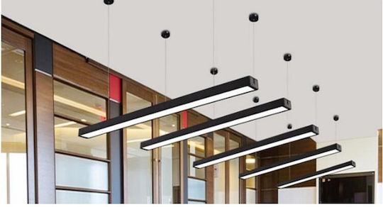 Atman Salerno Commercial Linear LED Ceiling Light 36W Cold White IP20 L120xY4cm