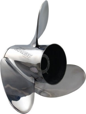 Eval Boat Propeller Express Type Propeller with 12 Pitch 10-1/2 for Evinrude-Johnson Engines