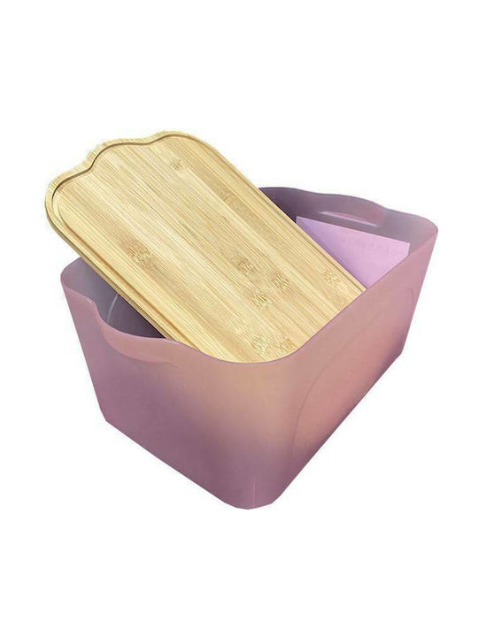Sidirela Plastic Storage Box with Lid Rotten Apple 29x20x14cm 1pcs