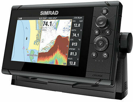 Simrad GPS / Βυθόμετρο / Ραντάρ Cruise 5 83/200 Transducer 5" 480 x 800