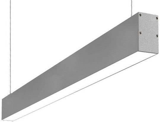 Atman Salerno LED Γραμμικό Φωτιστικό Οροφής 36W Ψυχρό Λευκό IP20 Μ120xY4εκ.