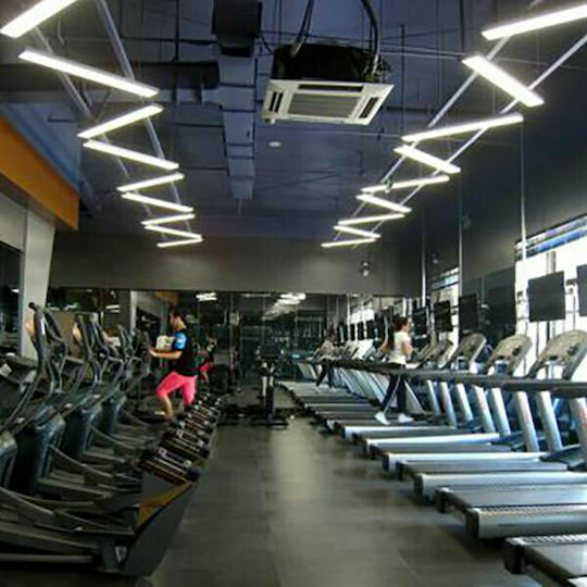 Atman Salerno LED Γραμμικό Φωτιστικό Οροφής 36W Ψυχρό Λευκό IP20 Μ120xY4εκ.