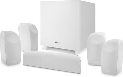 Polk Audio Σετ Ηχείων Home Cinema 5.1 TL1700 100W White