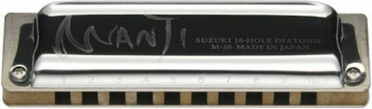 Suzuki Diatonic Harmonica Manji Harmonica Key of Bb Minor