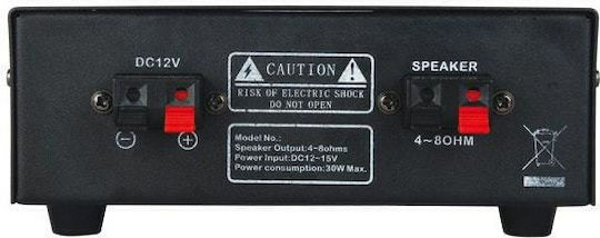 L-Frank PAA30USB Leistungsverstärker Mikrofonverstärker und USB-Anschluss