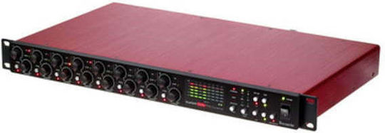 Focusrite Scarlett OctoPre Dynamic Μικροφωνικός Προενισχυτής 8 Καναλιών με Phantom Power & 8 Εισόδους XLR