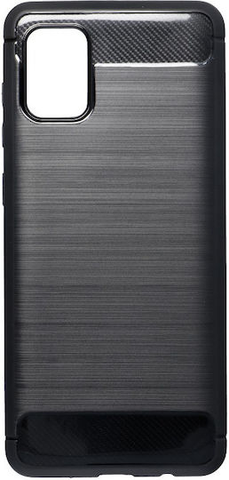Tech-Protect Back Cover Σιλικόνης Μαύρο (Galaxy A31)