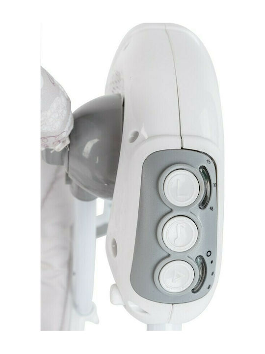 Kikka Boo Electric Baby Relax Swing Felice with Music and Vibration Beige Bear for Child up to 9kg