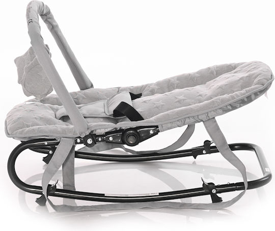 Lorelli Manual Baby Relax Eliza Luxe Frosty Green Stars for Child up to 9kg