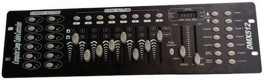 Factory 512 Light DMX Controller Κονσόλα Φωτισμού με 192 Κανάλια Ελέγχου με Τοποθέτηση Rack