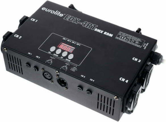 Eurolite EDX-4RT DMX RDM DMX Dimmer για Κονσόλα Φωτισμού