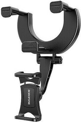 Borofone Mobile Phone Holder Car with Adjustable Hooks Black