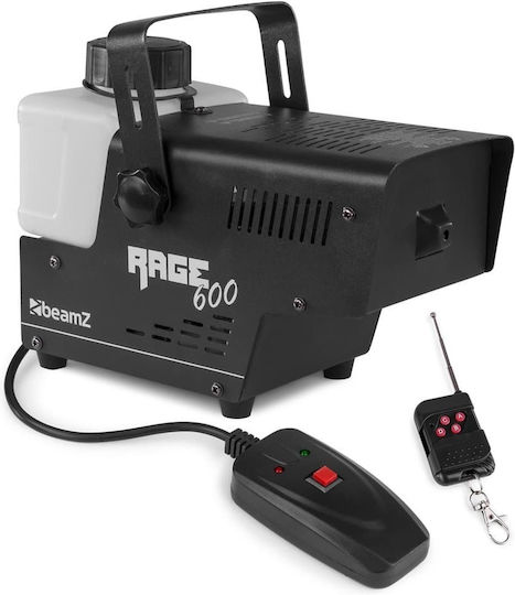 BeamZPro Rage 600 Μηχανή Καπνού 600W με Ενσύρματο / Ασύρματο Χειριστήριο