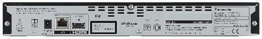 Panasonic Blu-Ray Player DP-UB150EG DP-UB150EG-K with USB Media Player Capability Black