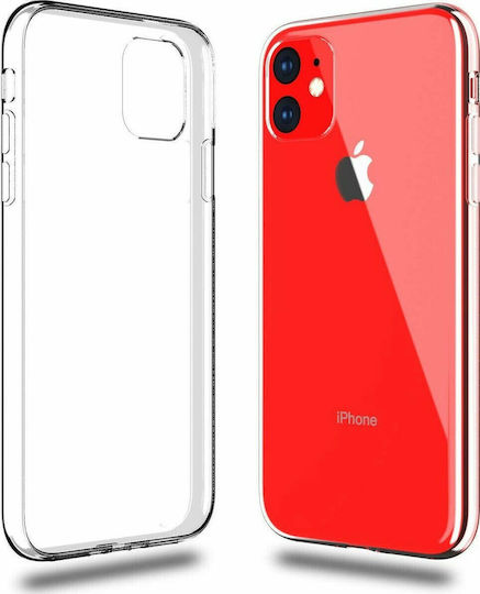 Back Cover Σιλικόνης 1mm Διάφανο (iPhone 11)