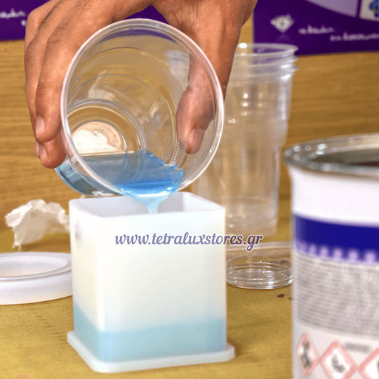 Tetralux Decor Pearl Craft Pigment Blue for Liquid Glass Πέρλα Χρωματισμού P4001 50gr
