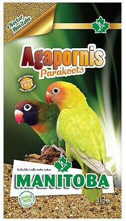Manitoba Agapornis Parakeets Food For Medium Parrots 1kg