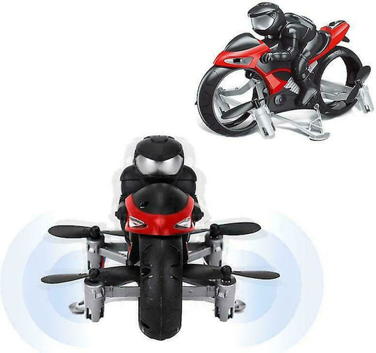 2.4ghz Flying Motorcycle - Remote Control Quadcopter Τηλεκατευθυνόμενη Μοτοσυκλέτα Μπλε