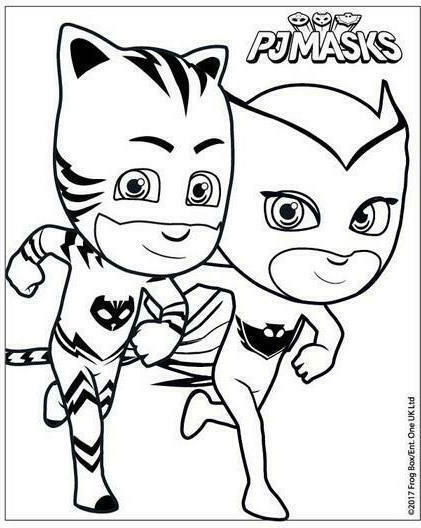 Malbuch Pj Masks