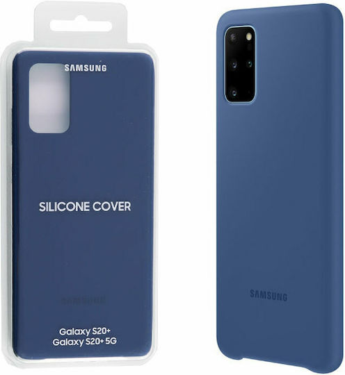 Samsung Silicone Cover Back Cover Silicone Navy Blue (Galaxy S20+)