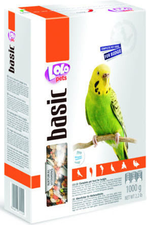 Lolo Pets Храна за птици за Буджеригари Смес 500гр