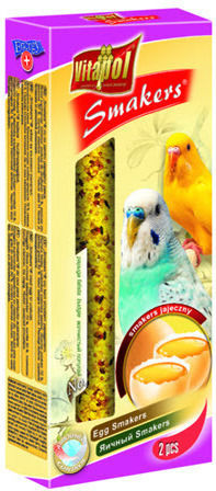 Vitapol Smakers Food Sticks for Budgerigars με Μέλι 2τμχ 80gr