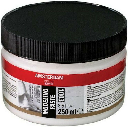 Royal Talens Amsterdam All Acrylics Modeling Paste 1003 Paste Decoupage White 250ml