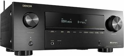 Denon AVR-X2700H Ραδιοενισχυτής Home Cinema 4K/8K 7.2 Καναλιών 95W/8Ω 150W/6Ω με HDR και Dolby Atmos Μαύρος