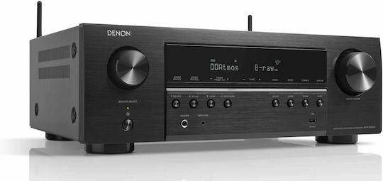Denon AVR-S760H Ραδιοενισχυτής Home Cinema 4K/8K 7.2 Καναλιών με HDR και Dolby Atmos Μαύρος