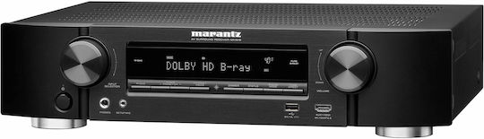 Marantz NR1510 Amplificator Radio Home Cinema 4K 5.2 Canale 50W/8Ω 60W/6Ω cu HDR Negru