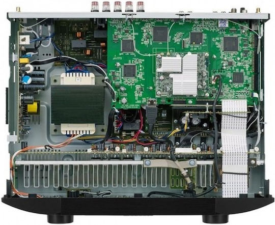 Marantz NR1510 Amplificator Radio Home Cinema 4K 5.2 Canale 50W/8Ω 60W/6Ω cu HDR Argintiu