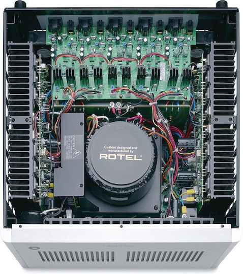 Rotel RMB-1585 Τελικός Ενισχυτής Hi-Fi Stereo 200W/8Ω Μαύρος