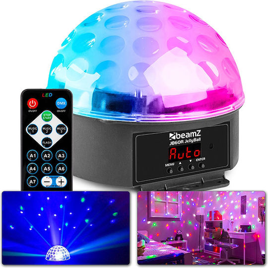 BeamZPro Διακοσμητικό Φωτιστικό JB60R Jelly Ball Dmx LED RGB Party Light