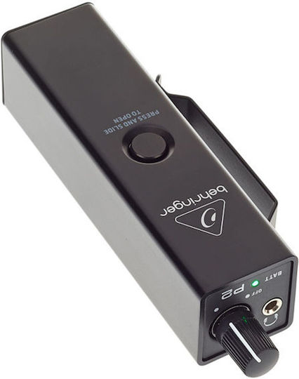 Behringer P2 Tragbar Analog Kopfhörerverstärker Einkanalig mit Jack 3.5mm