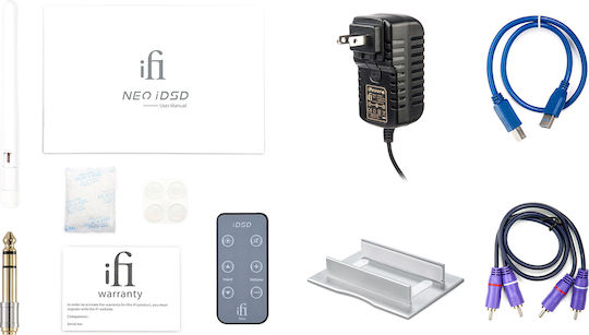 iFi Audio Neo iDSD Настолен Цифров Bluetooth Усилвател за Слушалки 2 Канала с DAC, USB и Jack 6.3mm