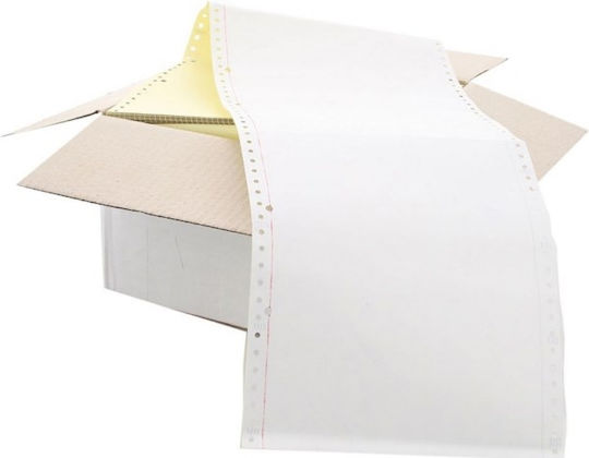 Continuous Paper 5.5x9.5cm Colored 2-Part Continuous Paper (2x2000 Sheets) MX-330