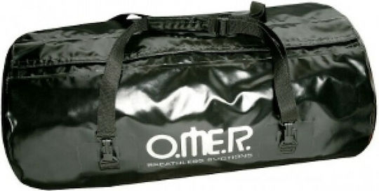 Omer Mega Στεγανός Σάκος Ώμου 140lt Μαύρος