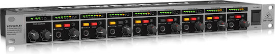 Behringer HA8000 V2 Αναλογικός Ενισχυτής Ακουστικών Rack 8 Καναλιών με Jack 6.3mm
