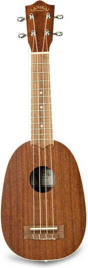 Lanikai Mahogany Pineapple Soprano Ukulele