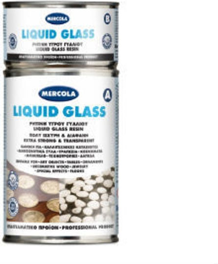 Mercola Liquid Glass Ρητίνη Δύο Συστατικών 320gr