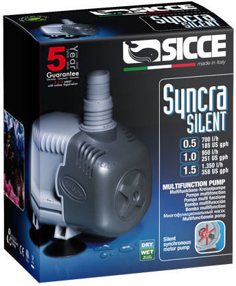 Sicce Syncra Silent 1.5 Aquarium Circulation Pump 23W 1,350 L/H